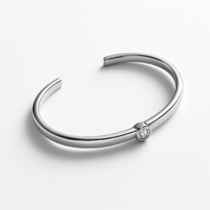 bracelet argentée